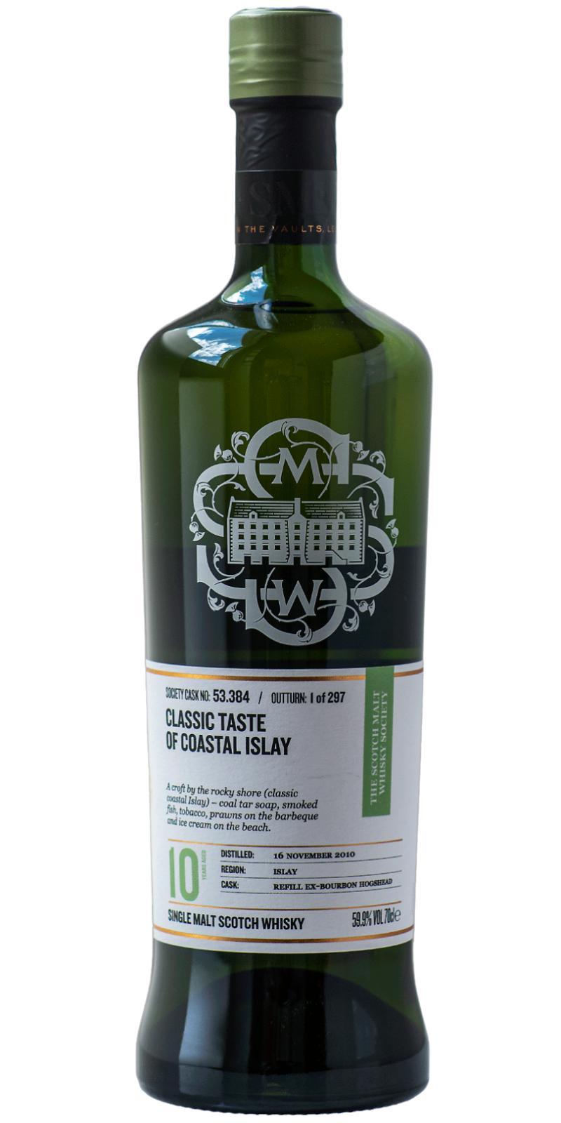 Caol Ila 2010 SMWS 53.384 Classic taste of coastal Islay