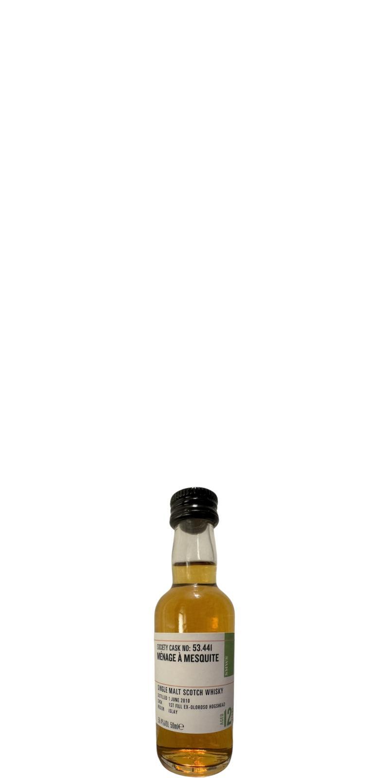 Caol Ila 2010 SMWS 53.441 Ménage à Mesquite