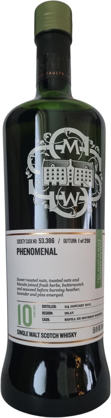Caol Ila 2011 SMWS 53.386 Phenomenal