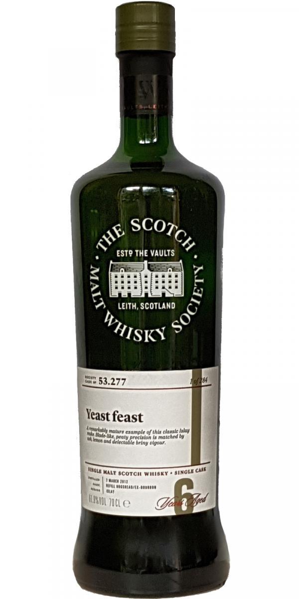 Caol Ila 2012 SMWS 53.277 Yeast feast