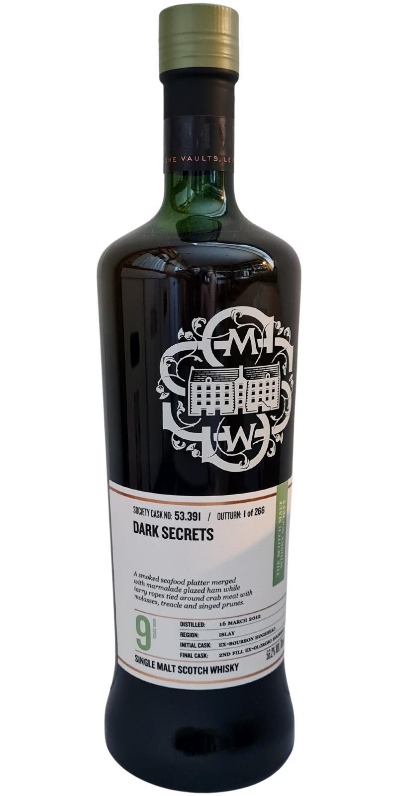 Caol Ila 2012 SMWS 53.391 Dark secrets