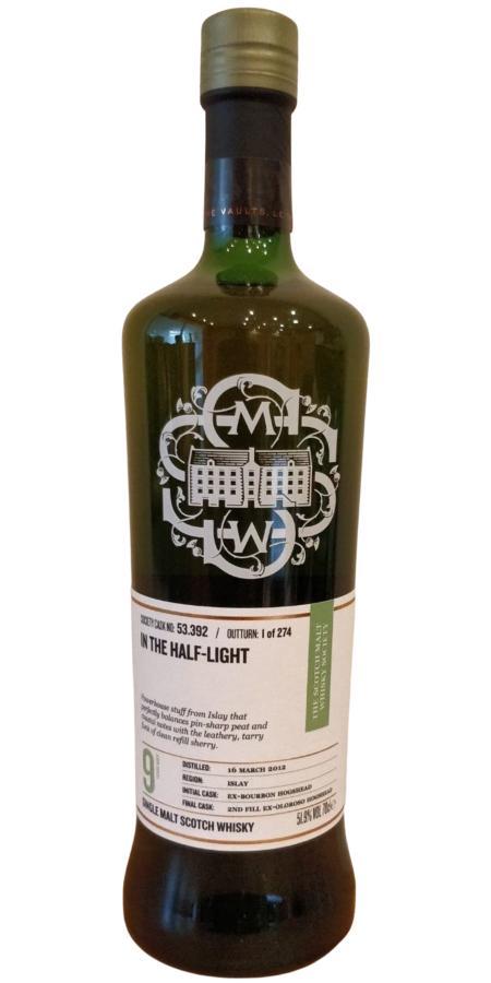 Caol Ila 2012 SMWS 53.392 In the half-light