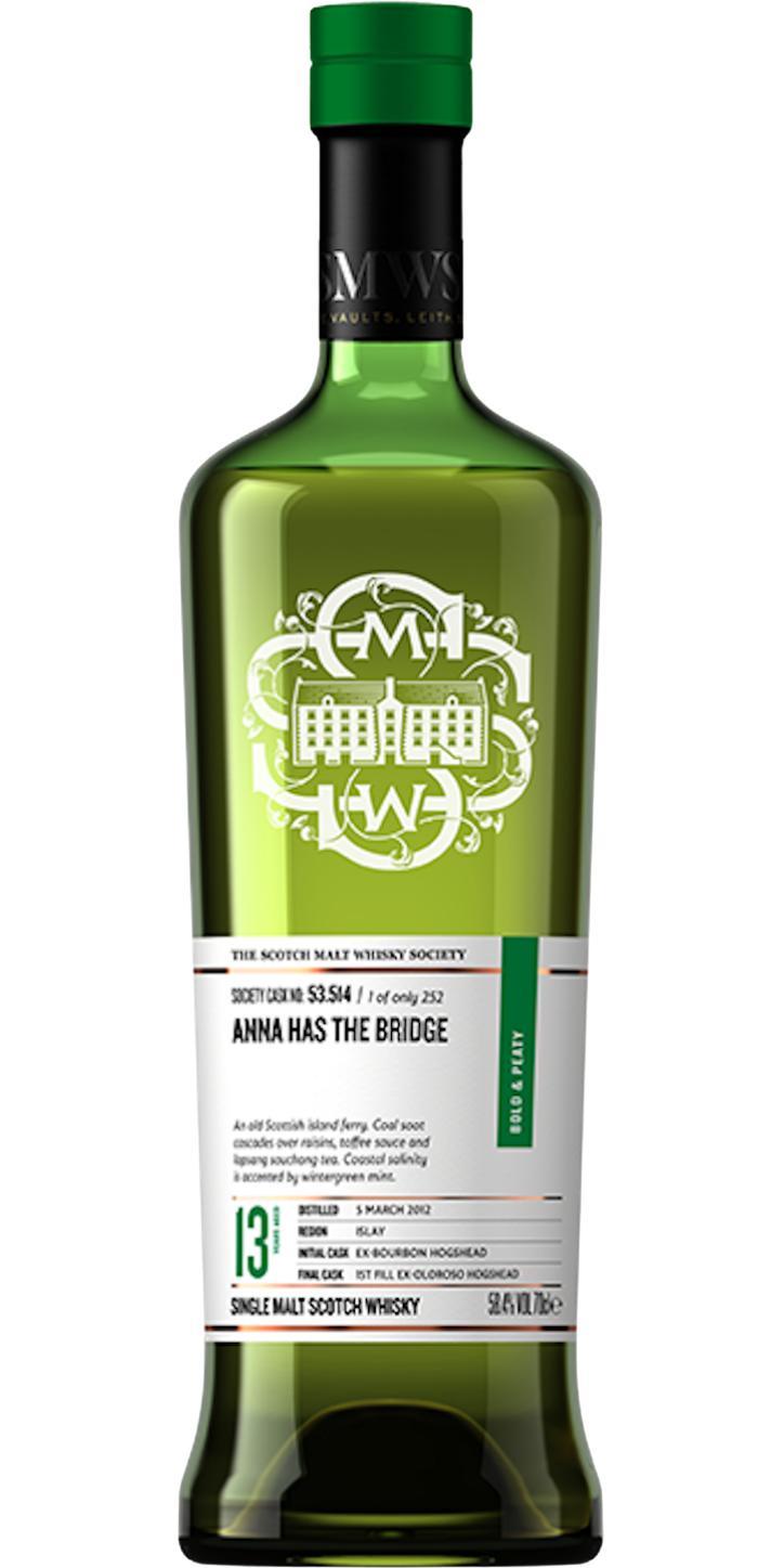 Caol Ila 2012 SMWS 53.514 Anna has the bridge