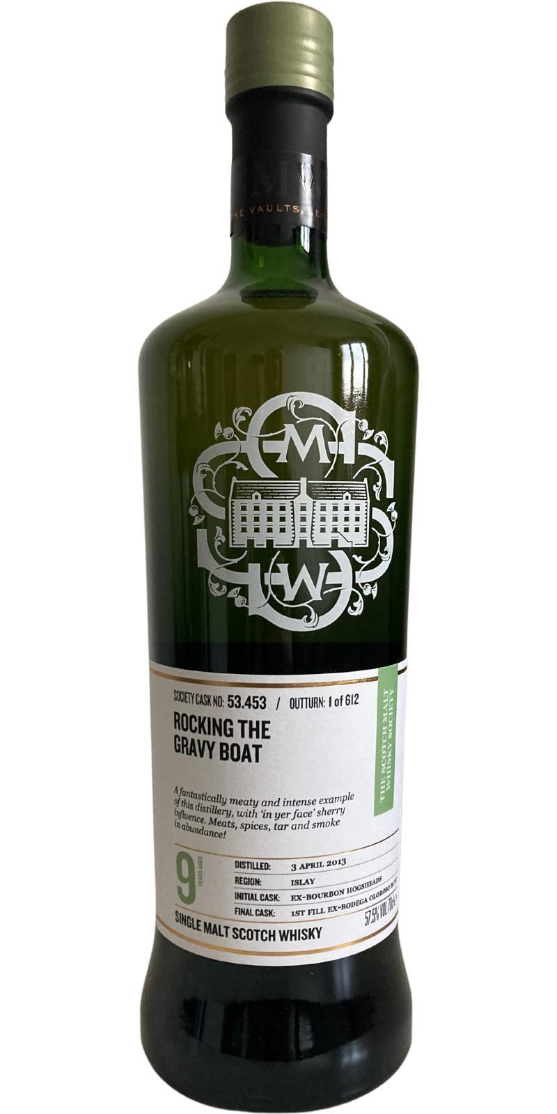 Caol Ila 2013 SMWS 53.453 Rocking the gravy boat