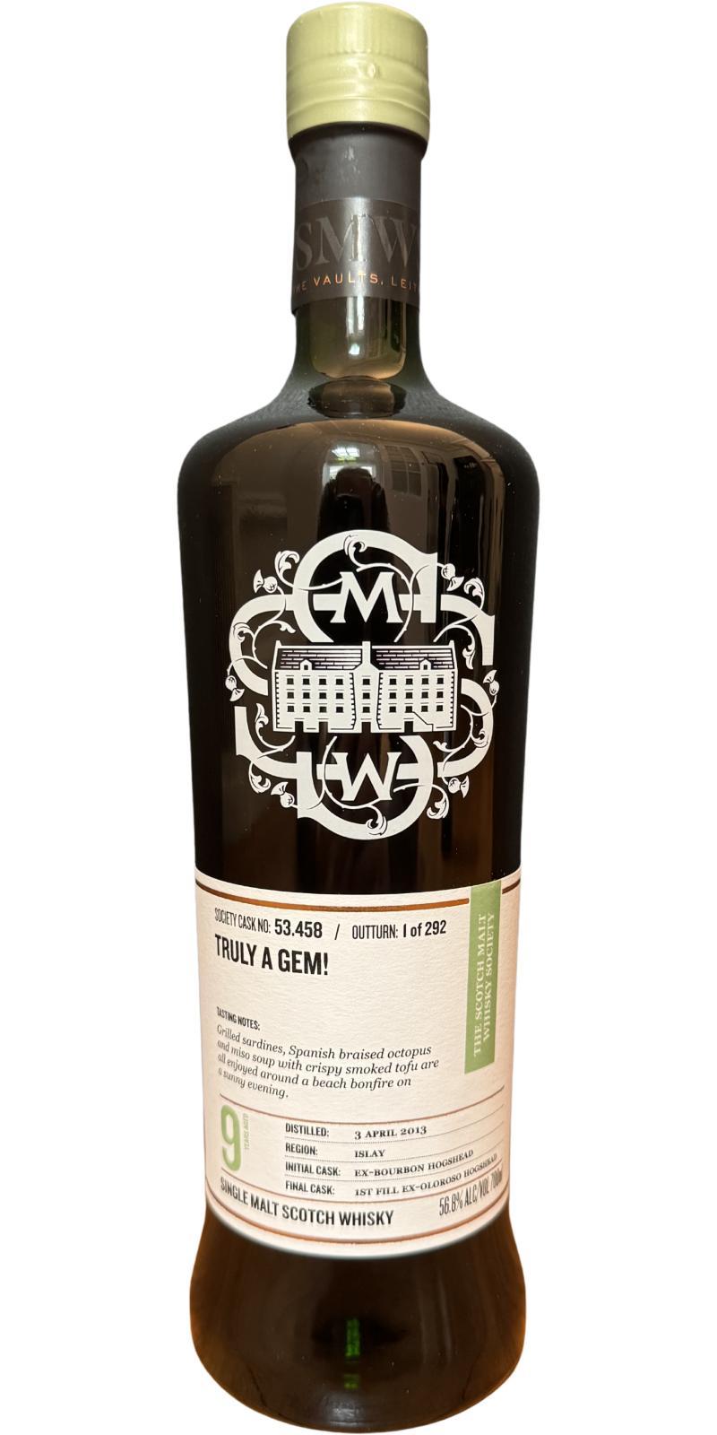 Caol Ila 2013 SMWS 53.458 Truly a gem!