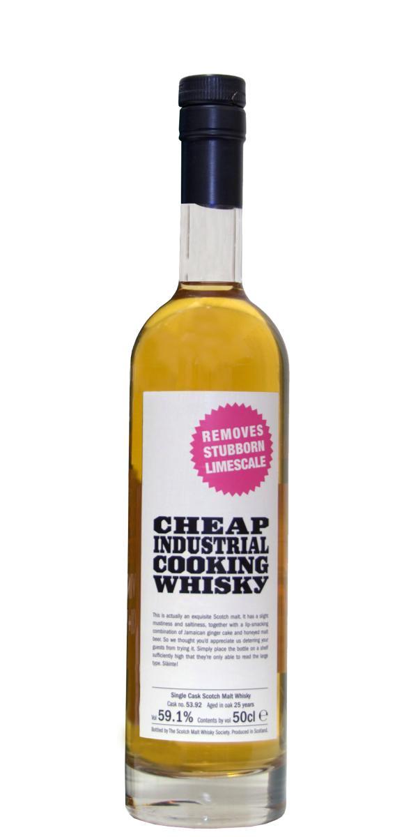 Caol Ila 25-year-old SMWS 53.92 writers & designers label - 26 Malts
