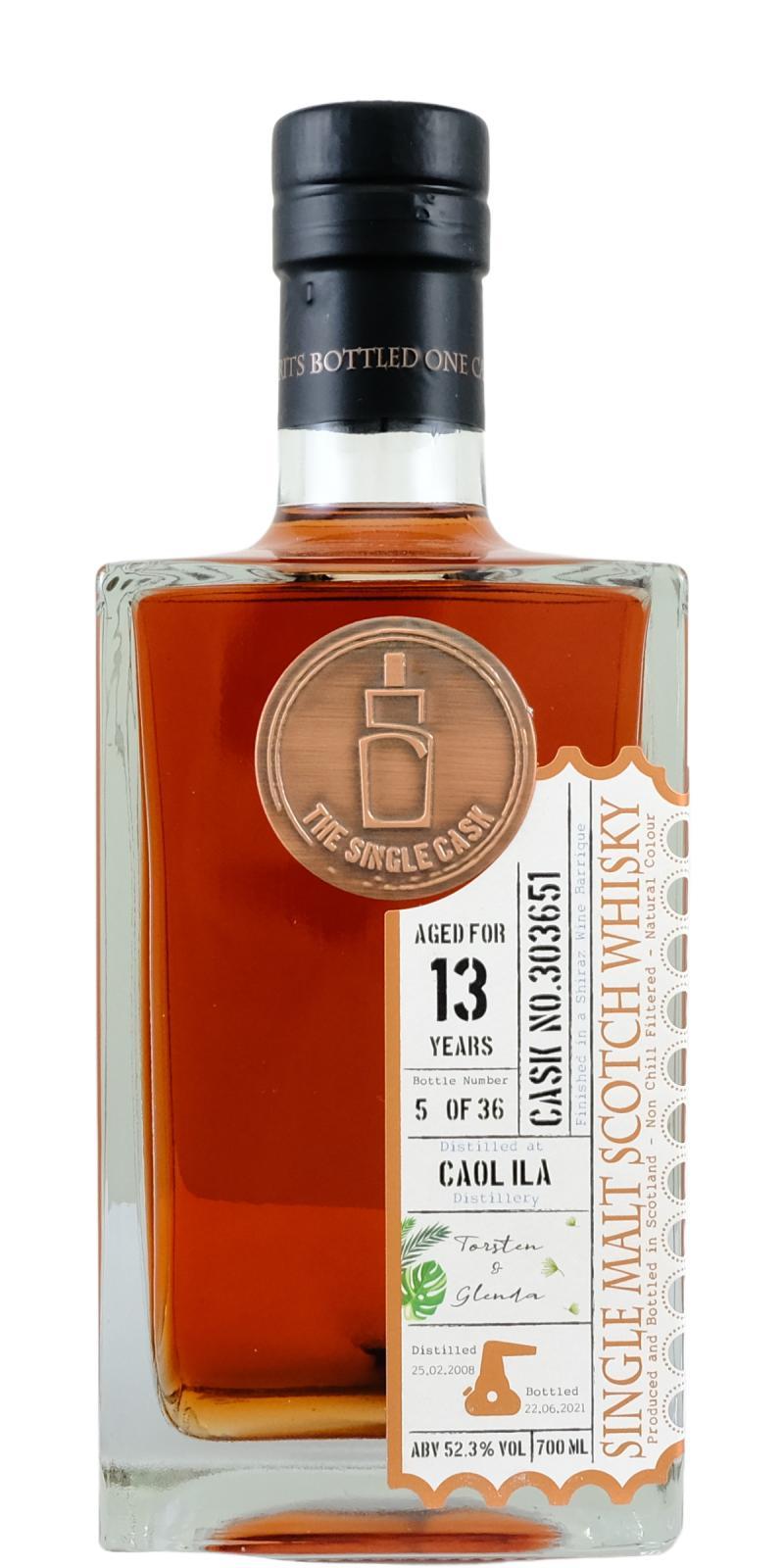 Caol Ila 2008 TSCL The Single Cask