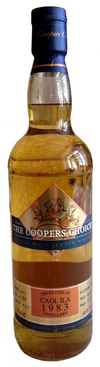 Caol Ila 1983 VM The Cooper's Choice