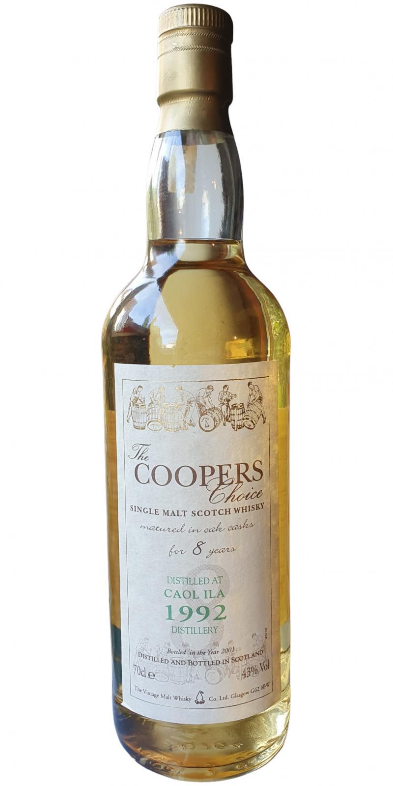 Caol Ila 1992 VM The Cooper's Choice