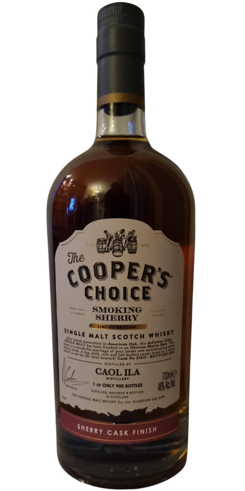 Caol Ila Smoking Sherry VM Limited Edition