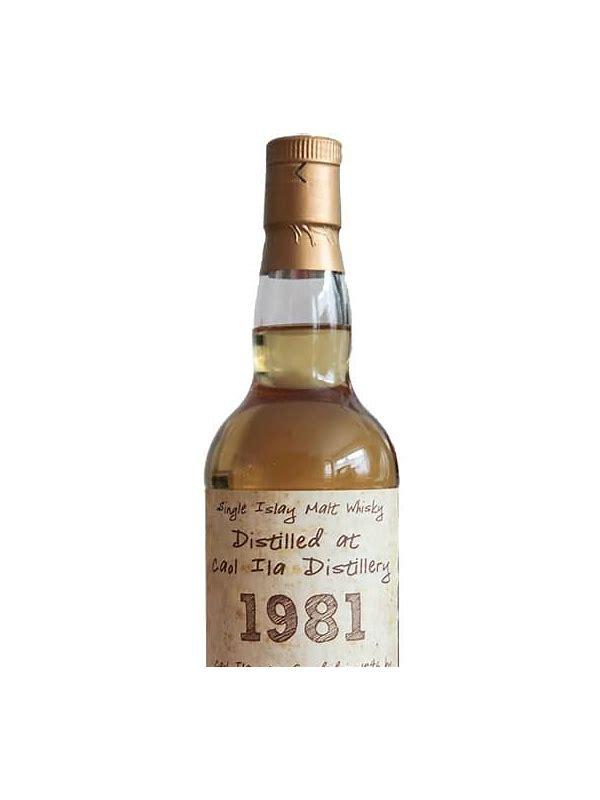 Caol Ila 1981 TI Handwritten Label