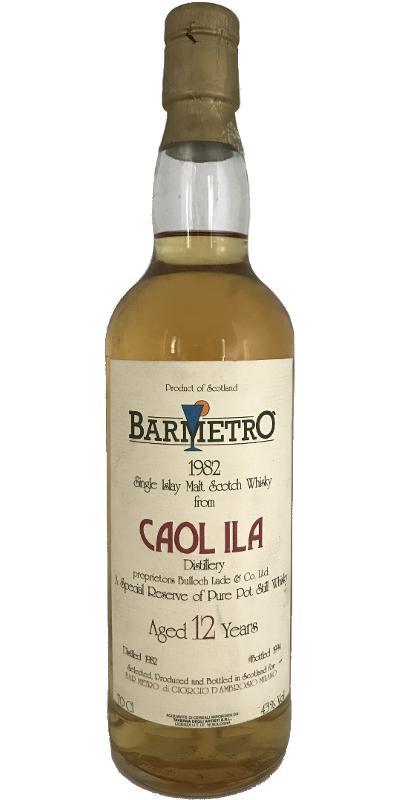Caol Ila 1982 UD Bar Metro