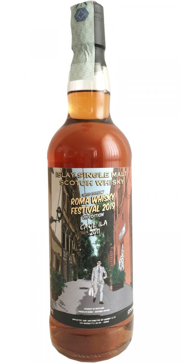 Caol Ila 2011 UD Roma Whisky Festival 2019