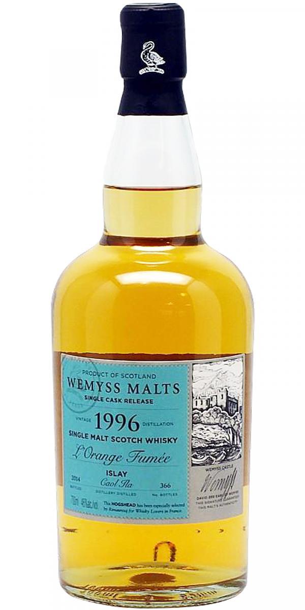 Caol Ila 1996 Wy L'Orange Fumée