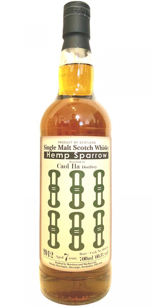 Caol Ila 2012 W-e Hemp Sparrow