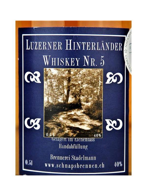 Luzerner Hinterländer Whiskey Nr. 5