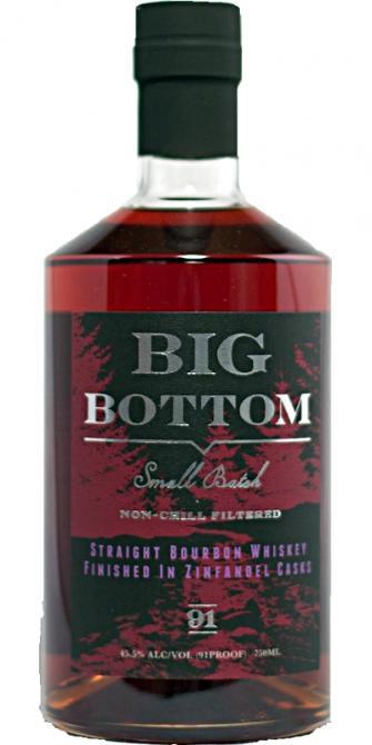 Big Bottom Small Batch - Zinfandel Cask Straight Bourbon Whiskey