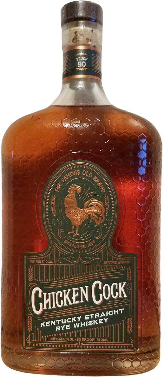 Chicken Cock Kentucky Straight Rye Whiskey