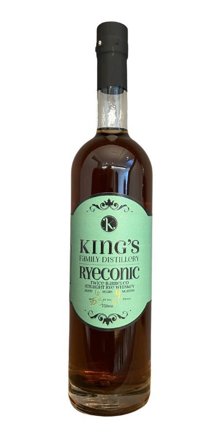 King's Family Distillery 06-year-old Ryeconic