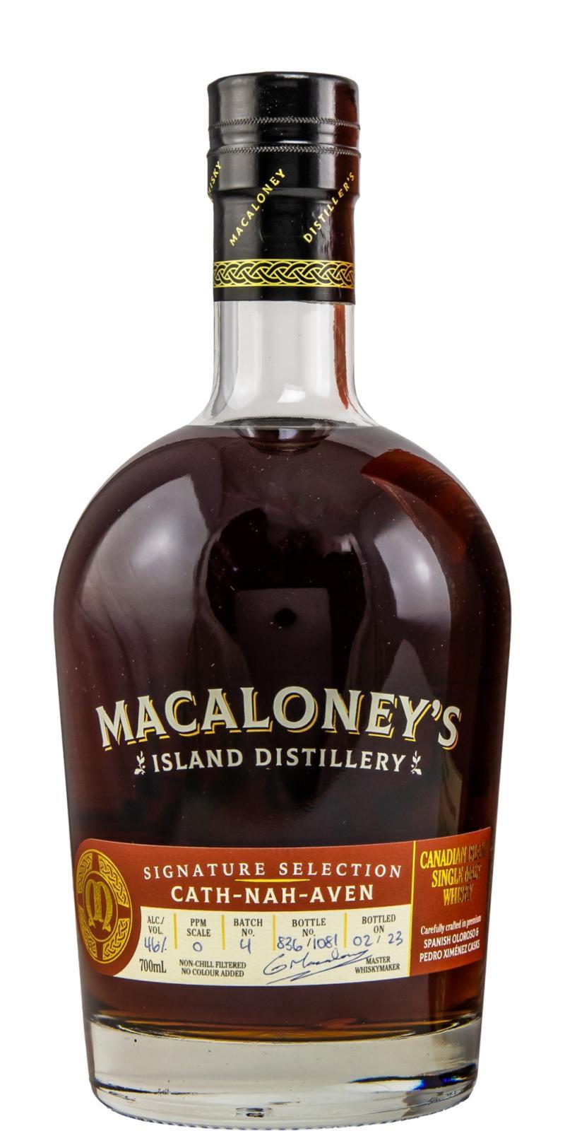 Macaloney's Cath-Nah-Aven Signature Selection