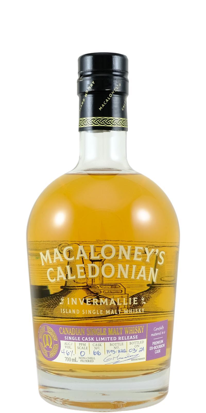 Macaloney's Invermallie Single Cask