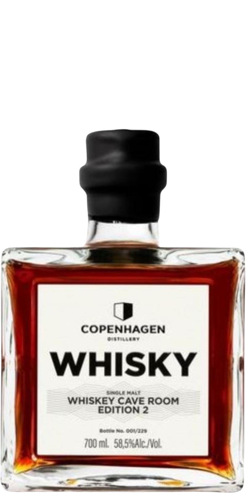 Copenhagen Distillery Copenhagen Whiskey Whiskey Cave Room Edition 2