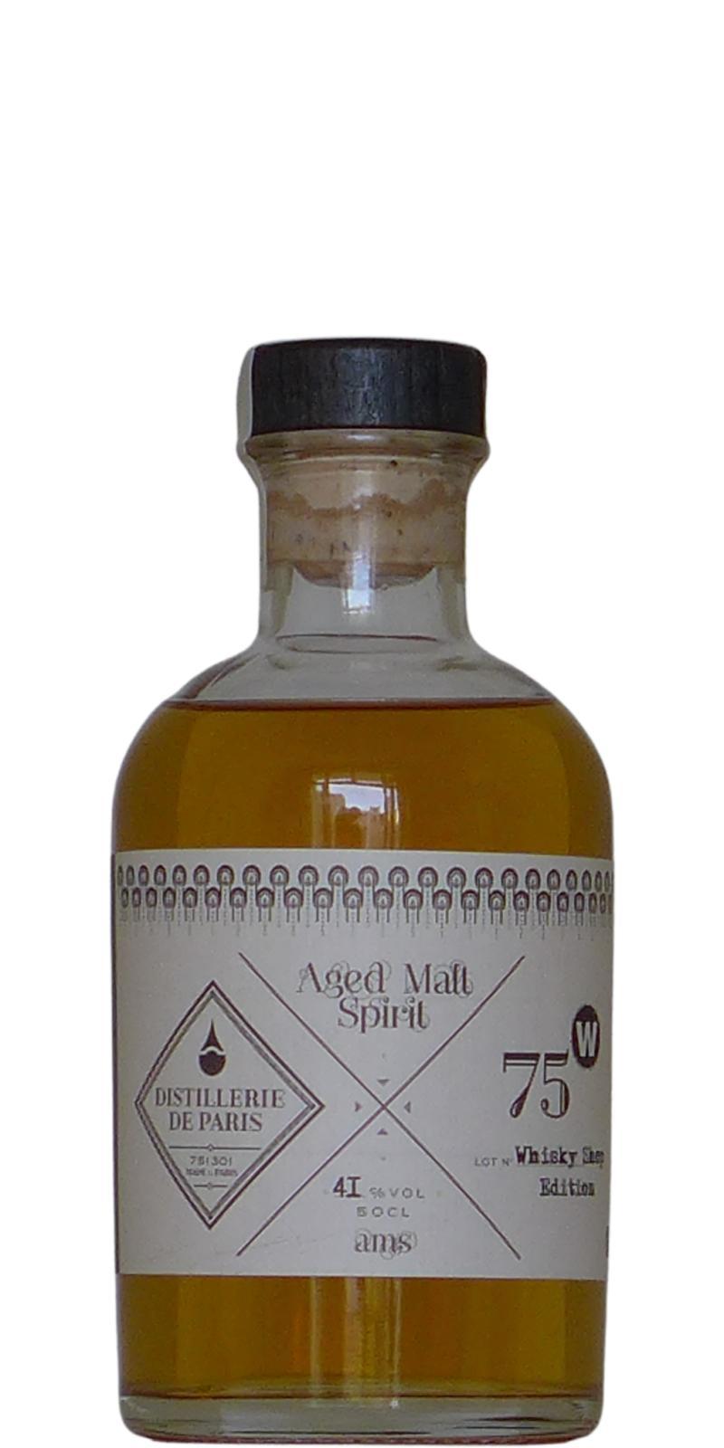 Distillerie de Paris Aged Malt Spirit