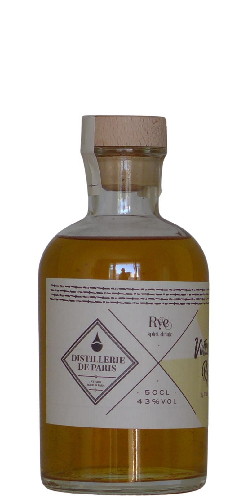 Distillerie de Paris Vintage Rye