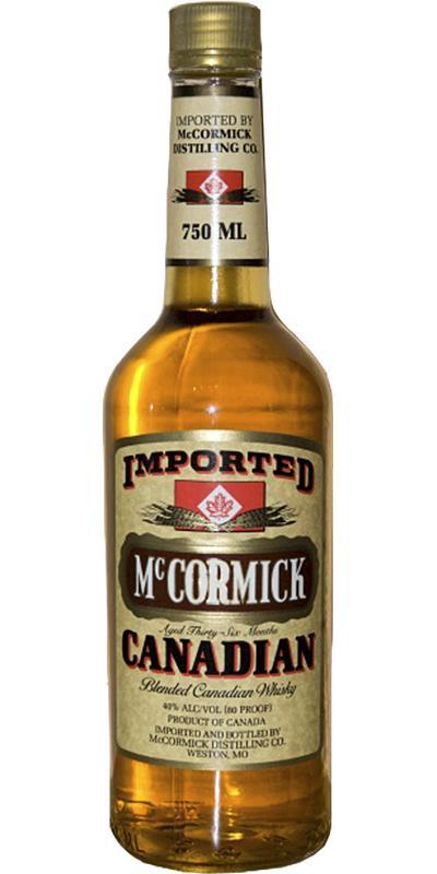 McCormick Blended Canadian Whisky