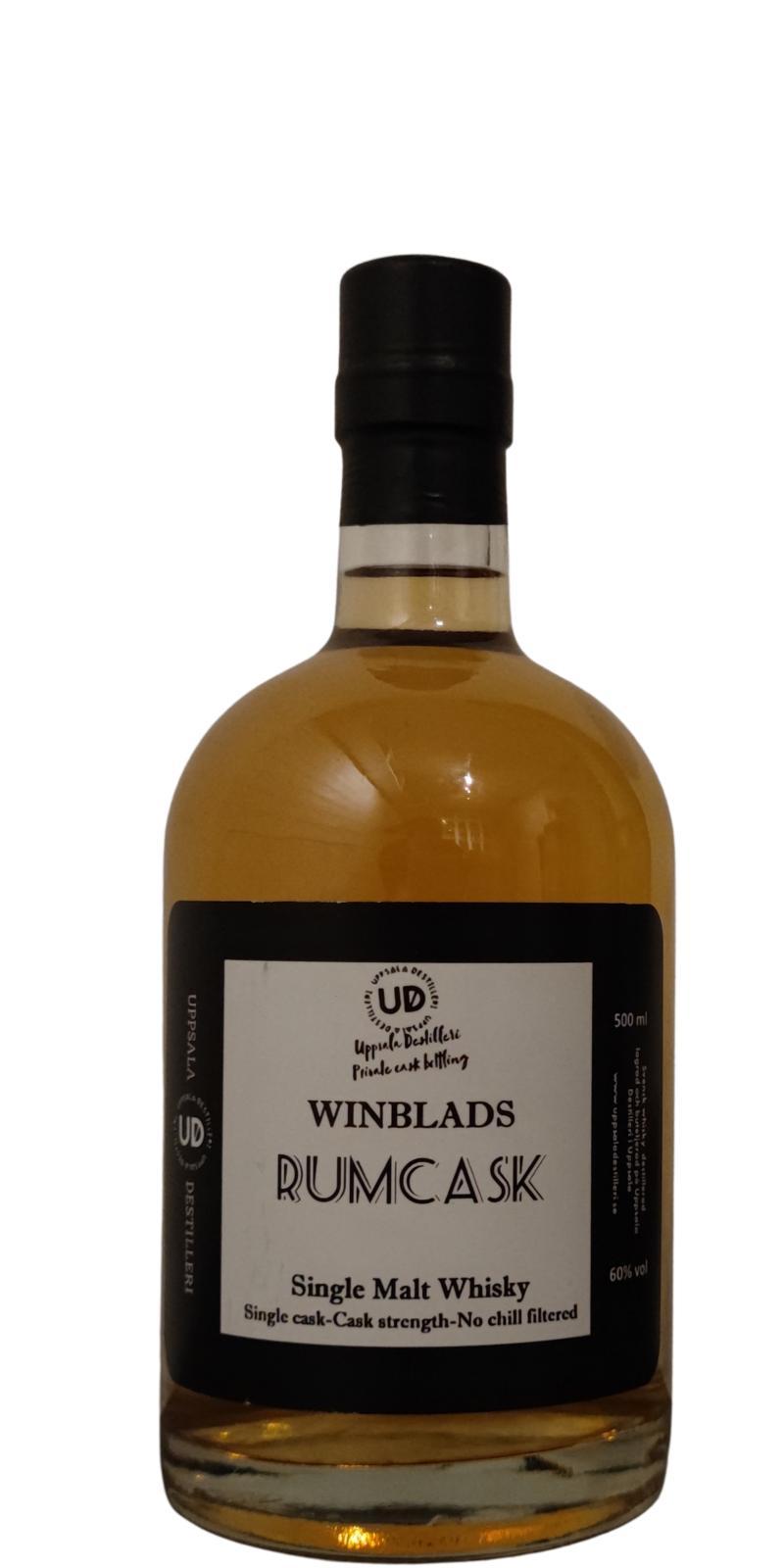 Uppsala Destilleri Winblads Rumcask Private Cask Bottling