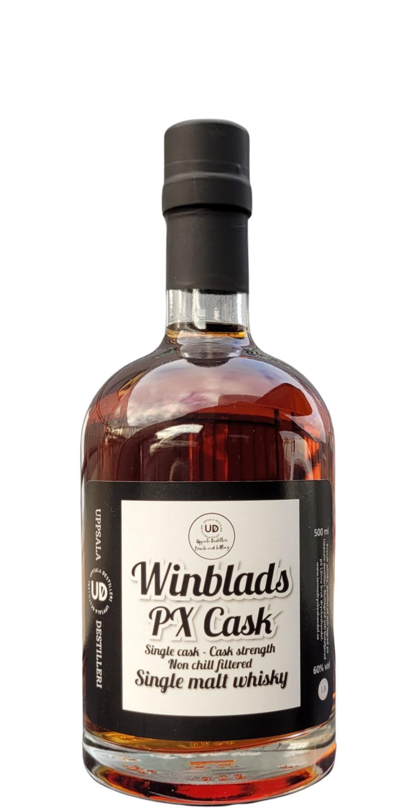 Uppsala Destilleri Winblads PX Cask LBD Private Cask Bottling