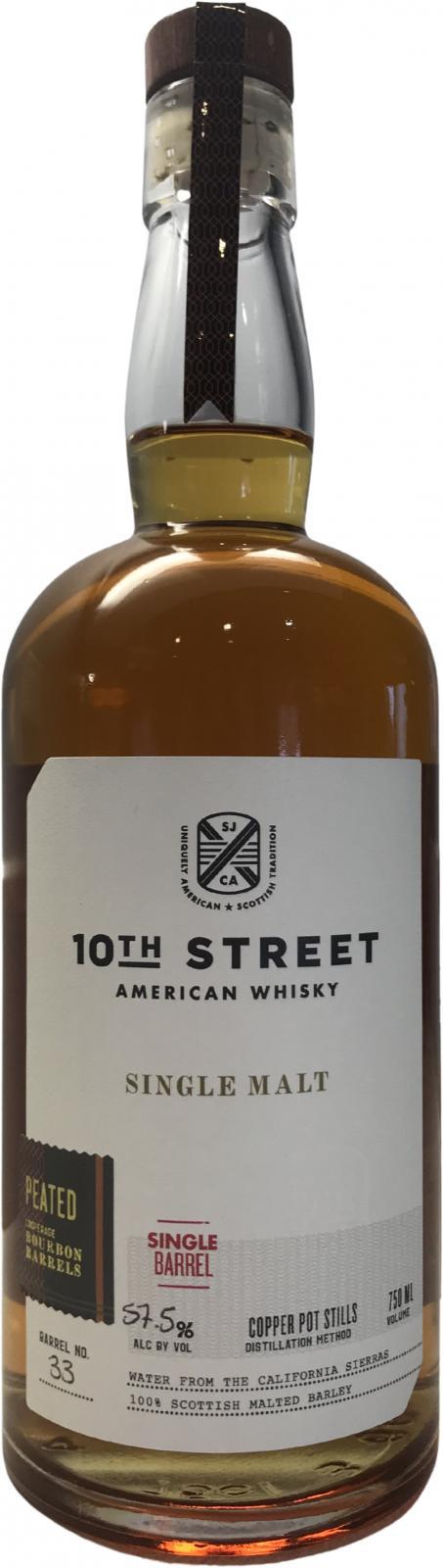 10th Street Single Malt Single Barrel Private Barrel Selection
