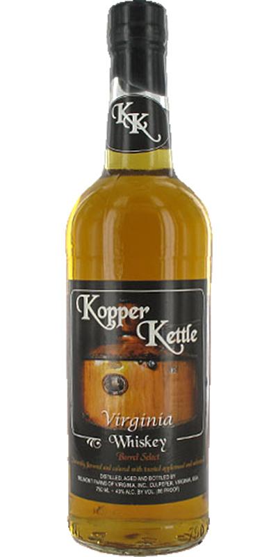 Kopper Kettle Virginia Whiskey Barrel Select