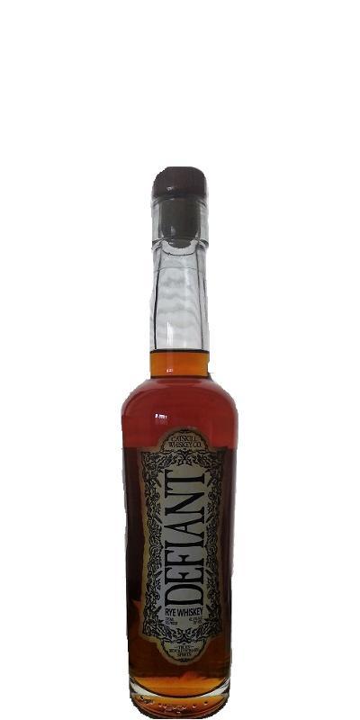 Defiant Rye Whiskey