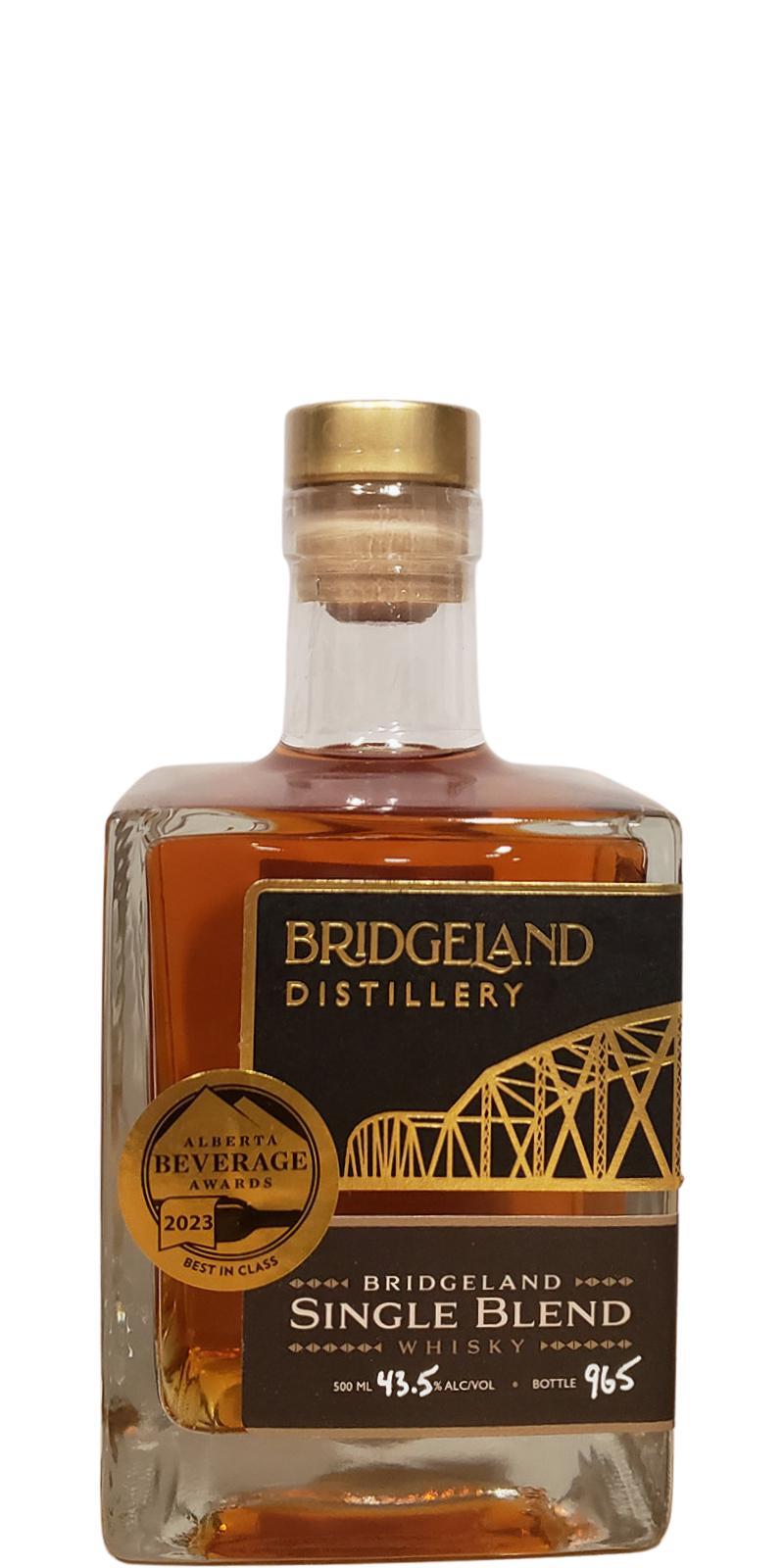 Bridgeland Distillery Single Blend