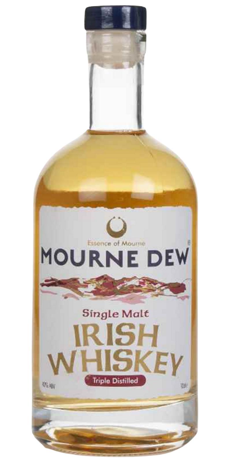 Mourne Dew Single Malt Irish Whiskey Triple Distilled