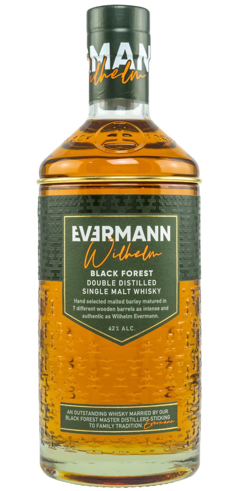 Evermann Wilhelm Double Distilled Single Malt Whisky