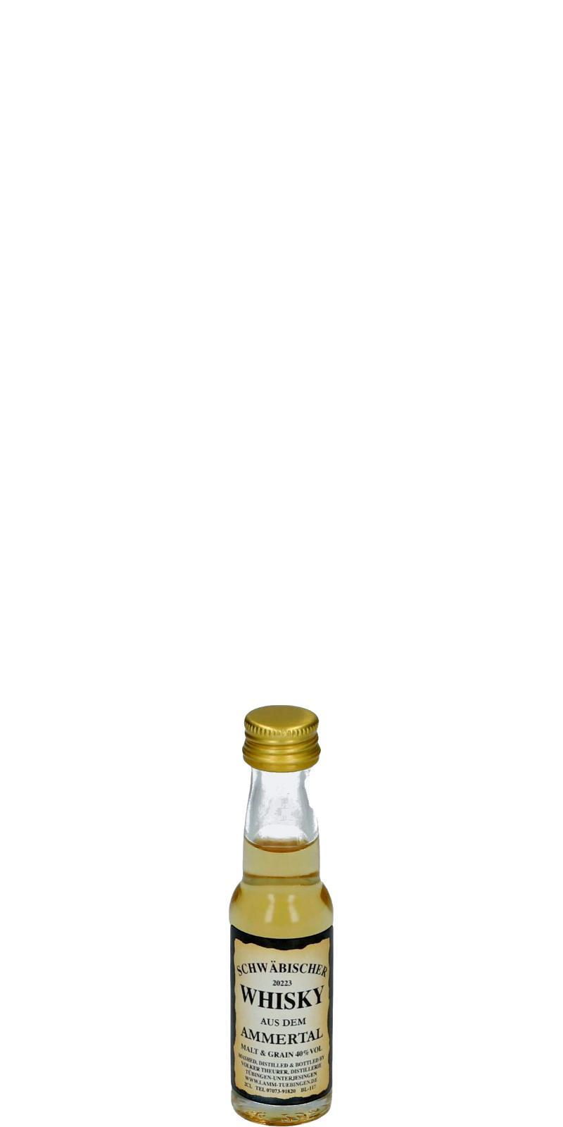 Schwäbischer Whisky aus dem Ammertal Malt & Grain