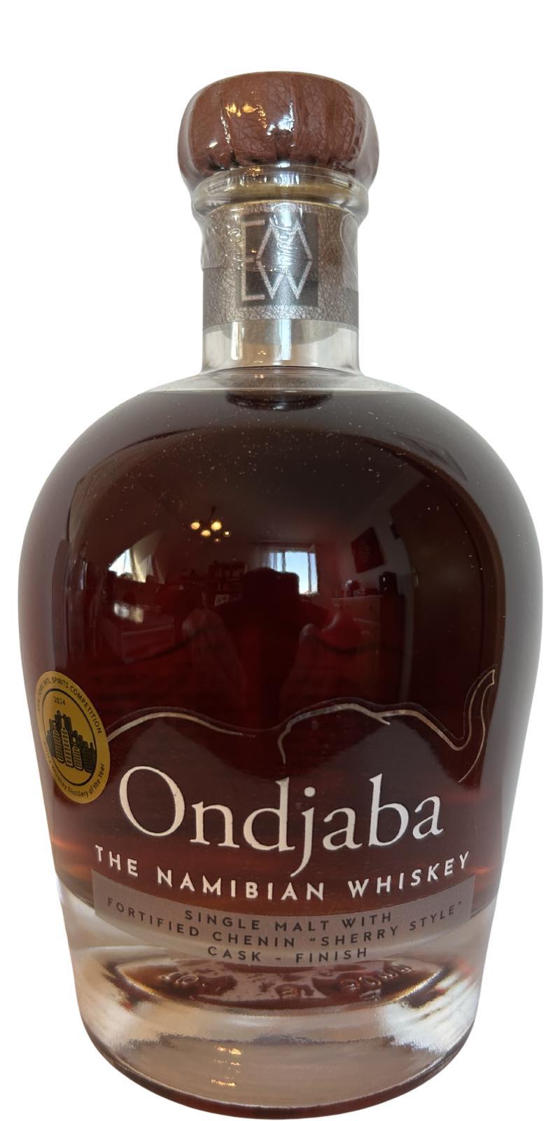 Ondjaba The Namibian Whiskey Single Malt Fortified Chenin Cask „Sherry Style” Finish