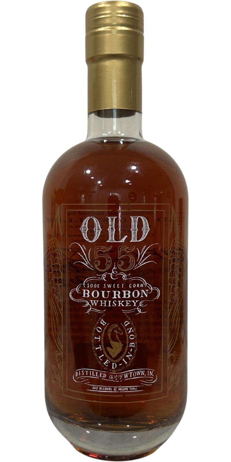 Old 55 2021 100% Sweet Corn Bourbon Whiskey - Bottled in Bond