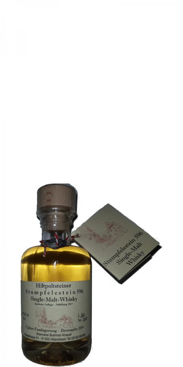 Brennerei Brehmer-Knauer 2014 Hiltpoltsteiner Stumpfelestein 596