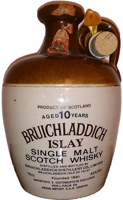 Bruichladdich 10-year-old Beige - Brown Ceramic
