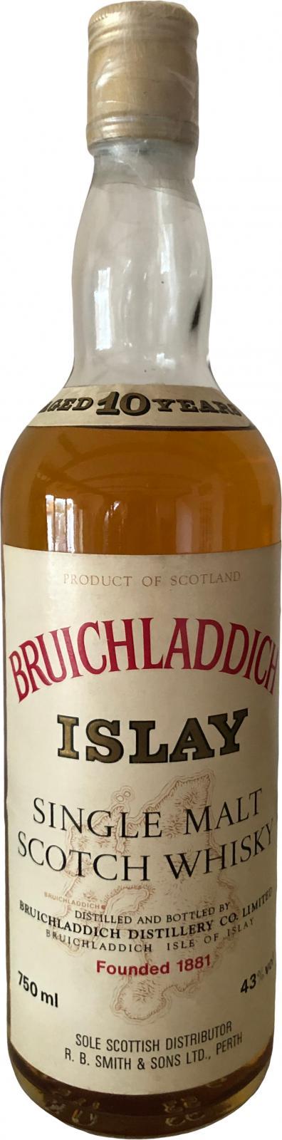Bruichladdich 10-year-old Aged 10 Years