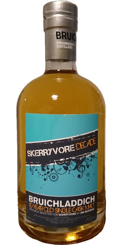Bruichladdich 10-year-old Skerryvore Decade
