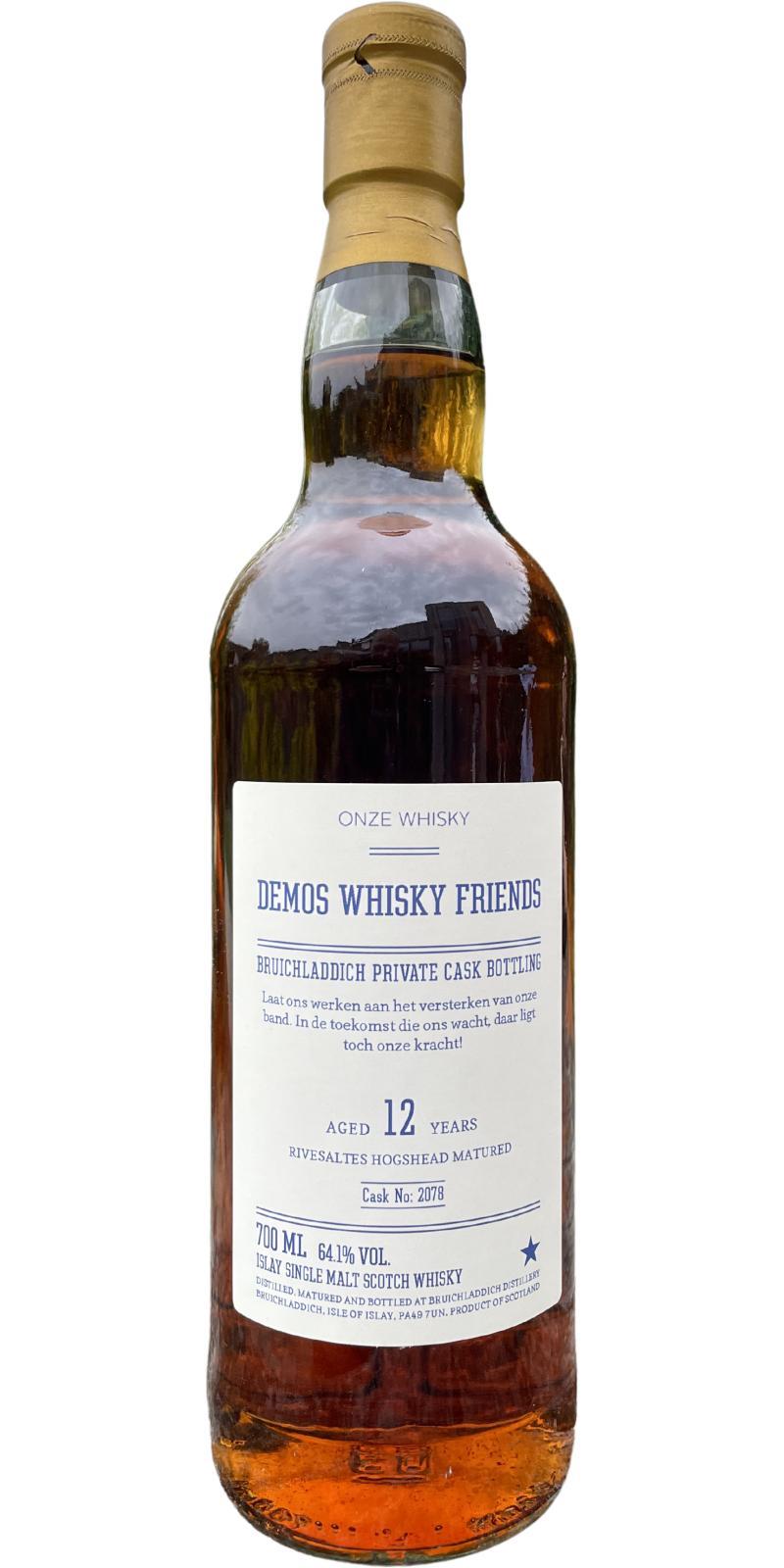 Bruichladdich 12-year-old Private Cask Bottling