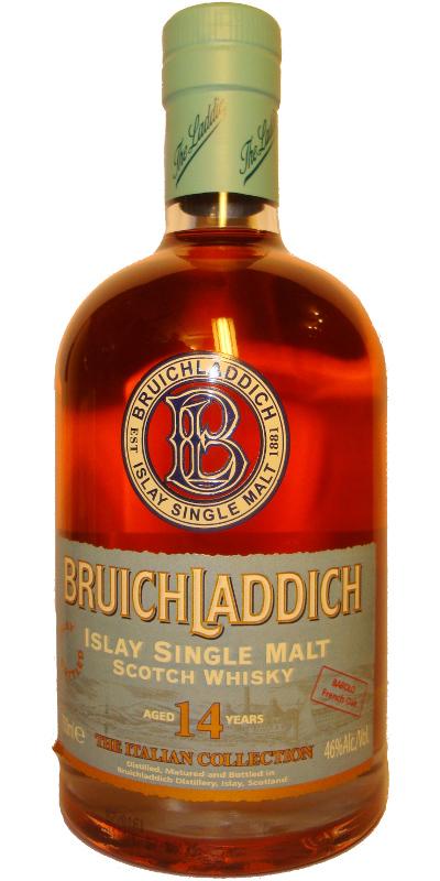 Bruichladdich 14-year-old The Italian Collection