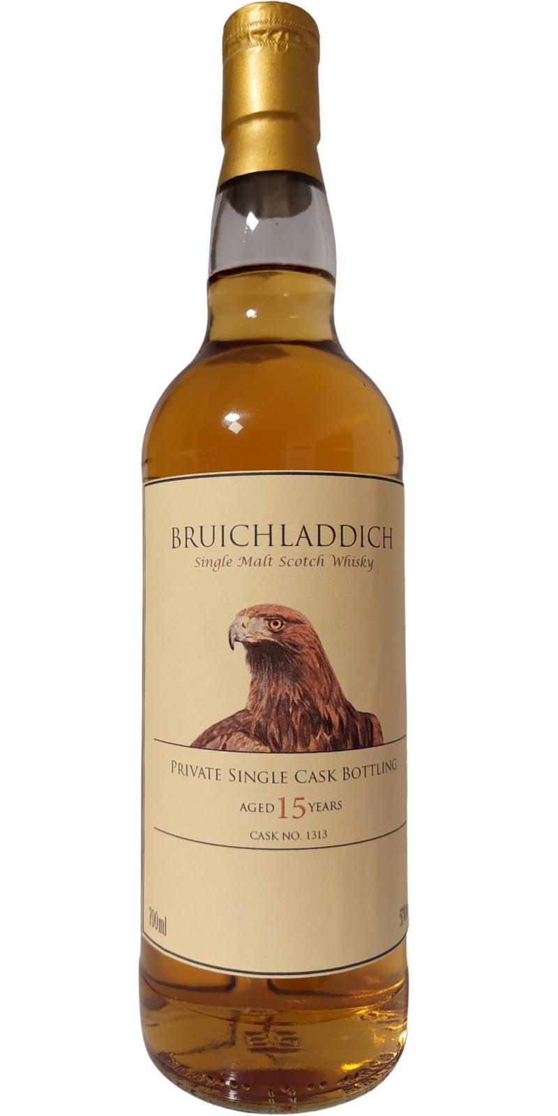 Bruichladdich 15-year-old Private Cask Bottling