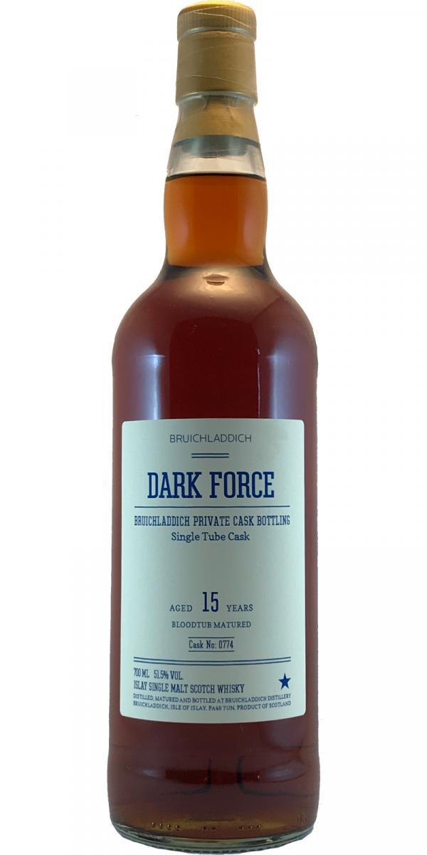 Bruichladdich 15-year-old - Dark Force Private Cask Bottling