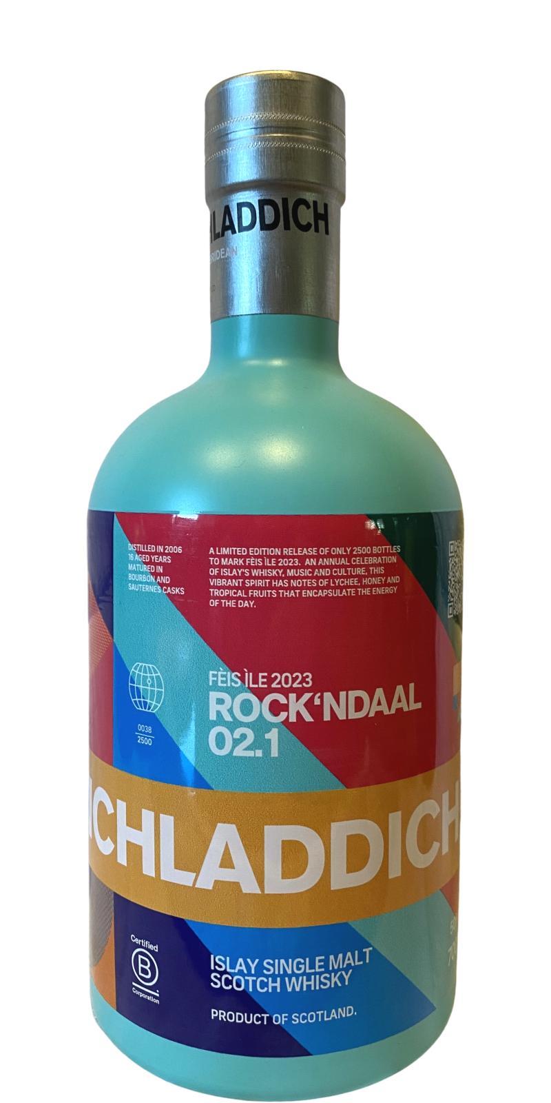 Bruichladdich 16-year-old ROCK'NDAAL 02.1