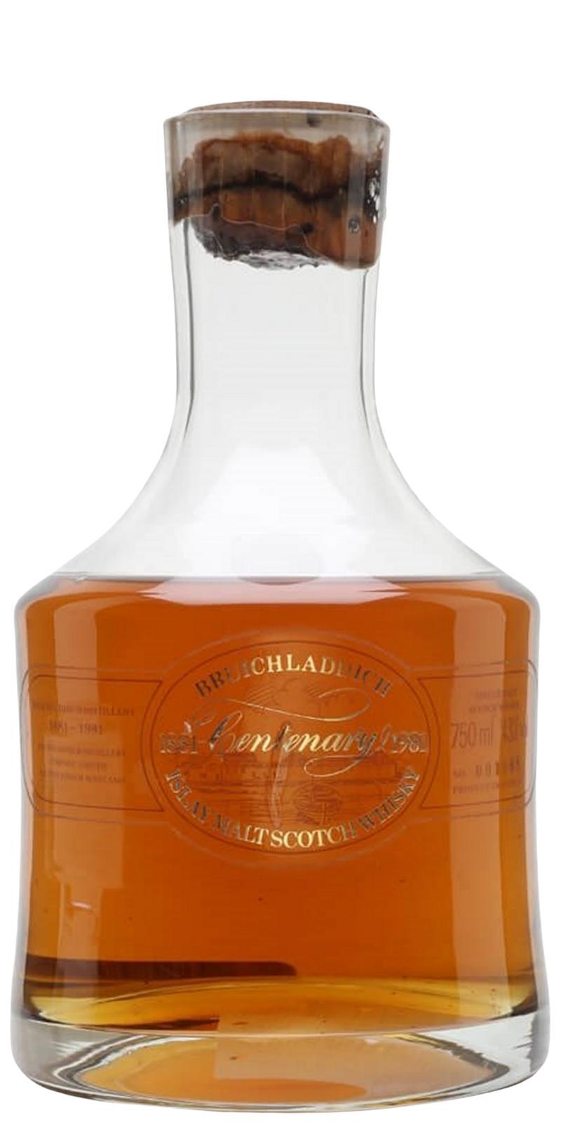 Bruichladdich 1966 Centenary Decanter
